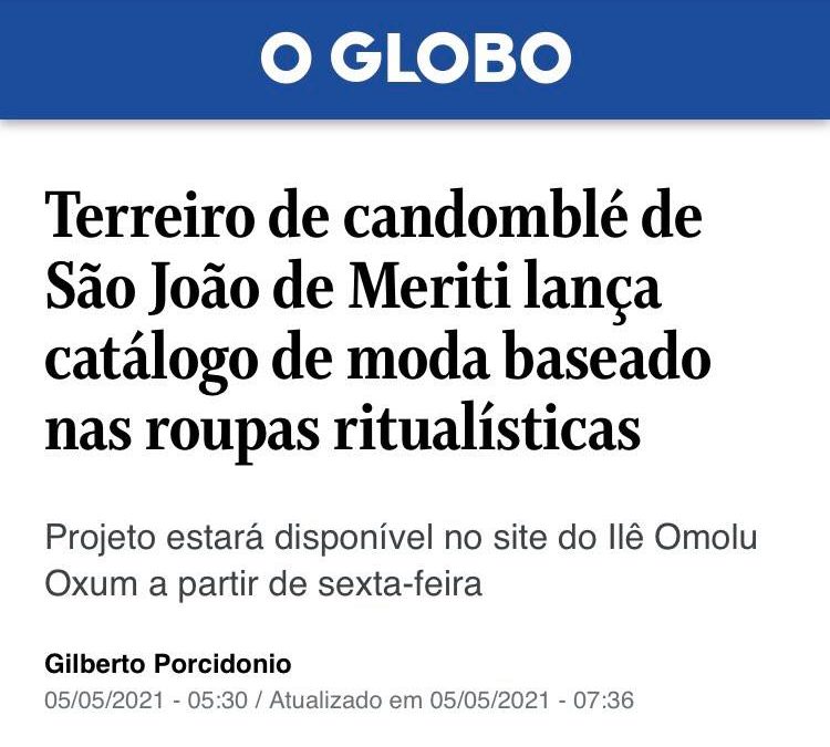 O Globo – Maio de 2021