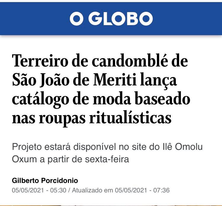 O Globo – Maio de 2021