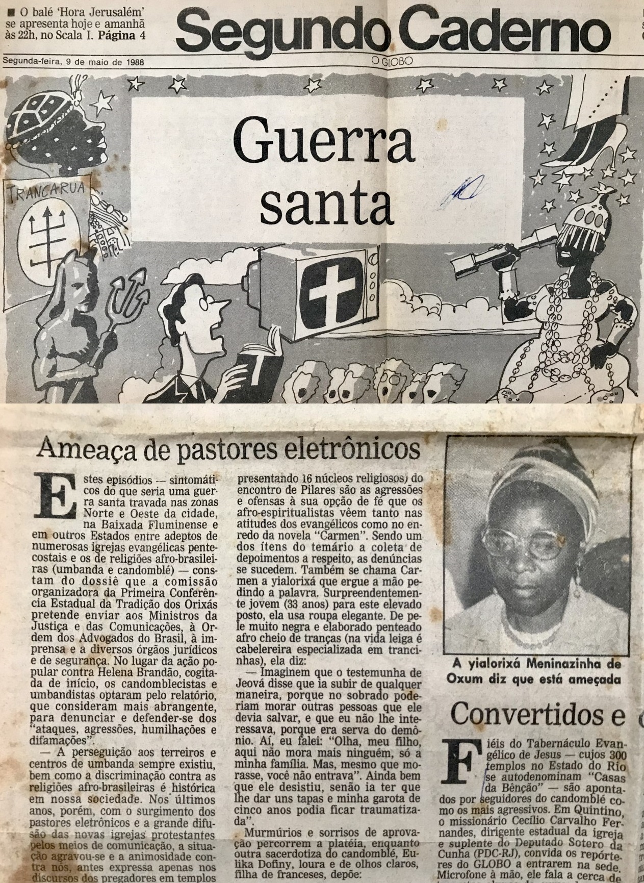 O Globo – Maio de 1988