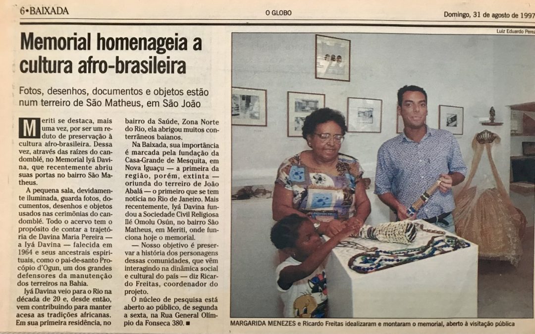 O Globo – Baixada – Agosto de 1997