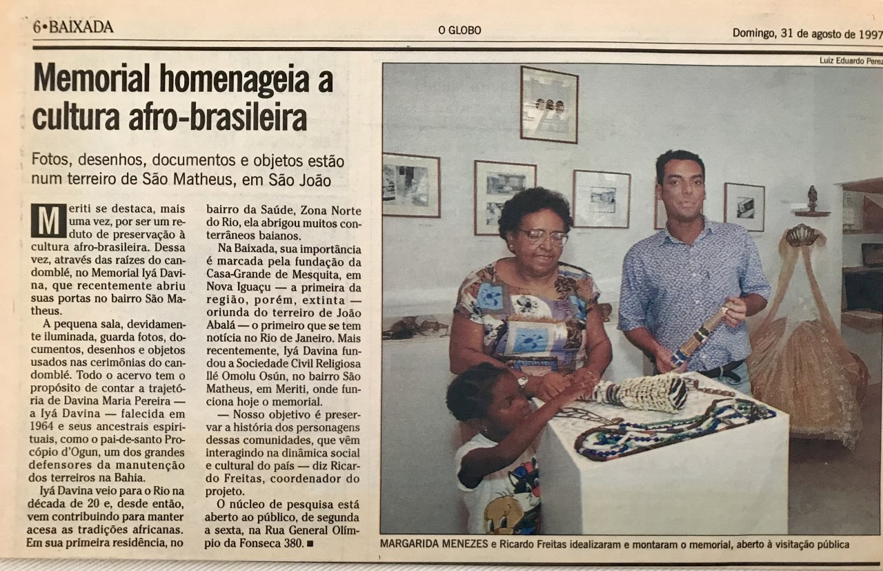O Globo – Baixada – Agosto de 1997