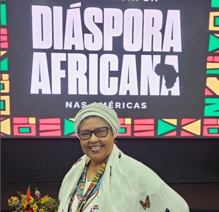 Mãe Nilce de Iansã participa da Conferência da Diáspora Africana nas Américas