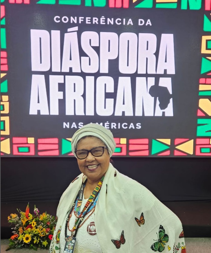 Mãe Nilce de Iansã participa da Conferência da Diáspora Africana nas Américas