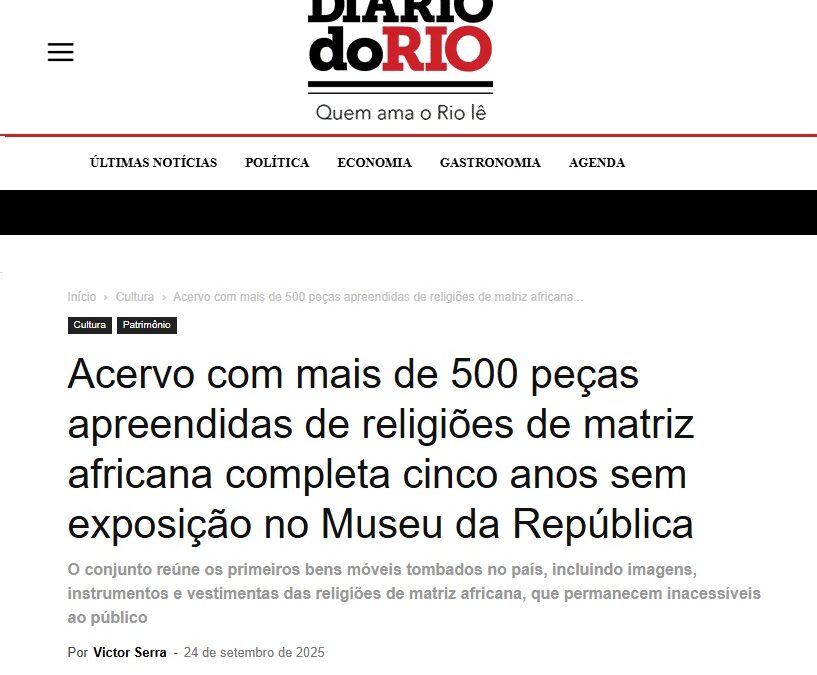 Diário do Rio – Setembro 2025